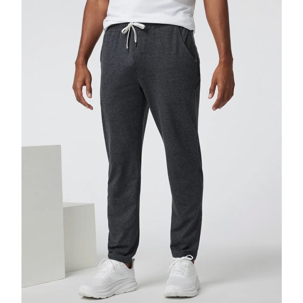 VUORI MENS DARK HEATHER GREY JOGGER PANTS - Picture 4 of 10
